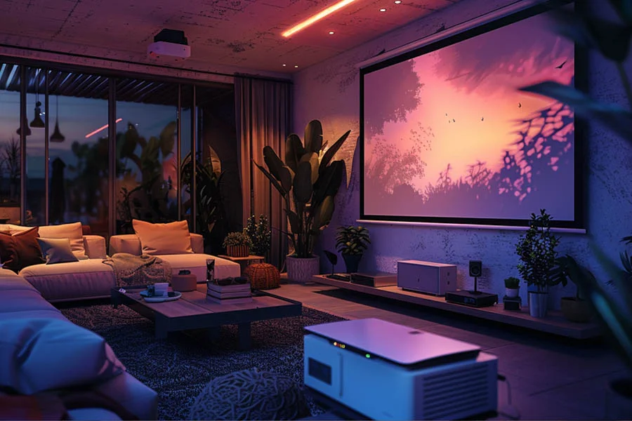 projector 4k 3d