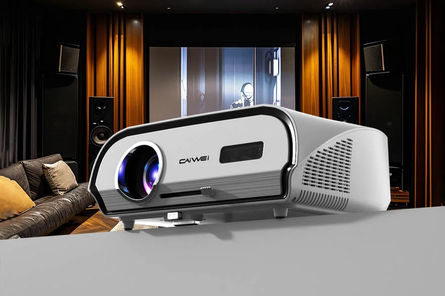 home cinema with projector